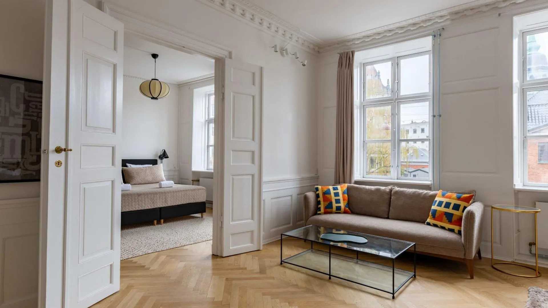 Rare 4Br Apartment W Unique Details In Cph City Copenhagen Denmark