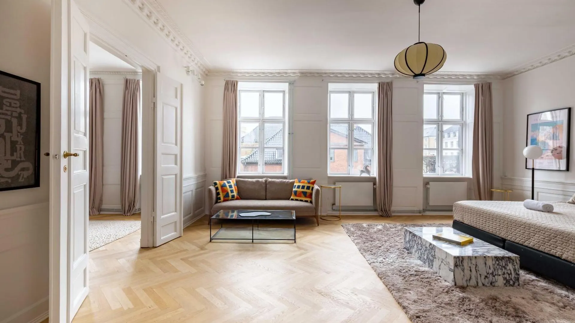 Rare 4Br Apartment W Unique Details In Cph City Copenhagen 0*,  Denmark